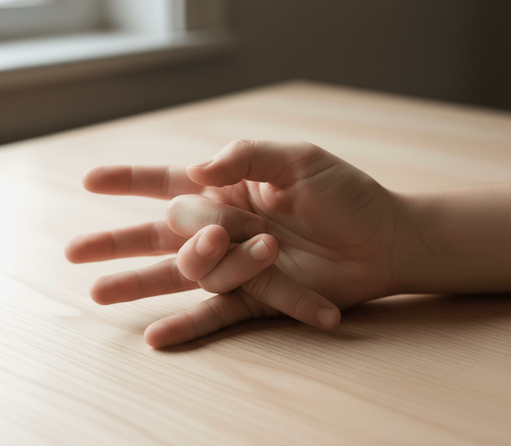 Guide officiel pour se gratter la main droite avec la main&nbsp;droite