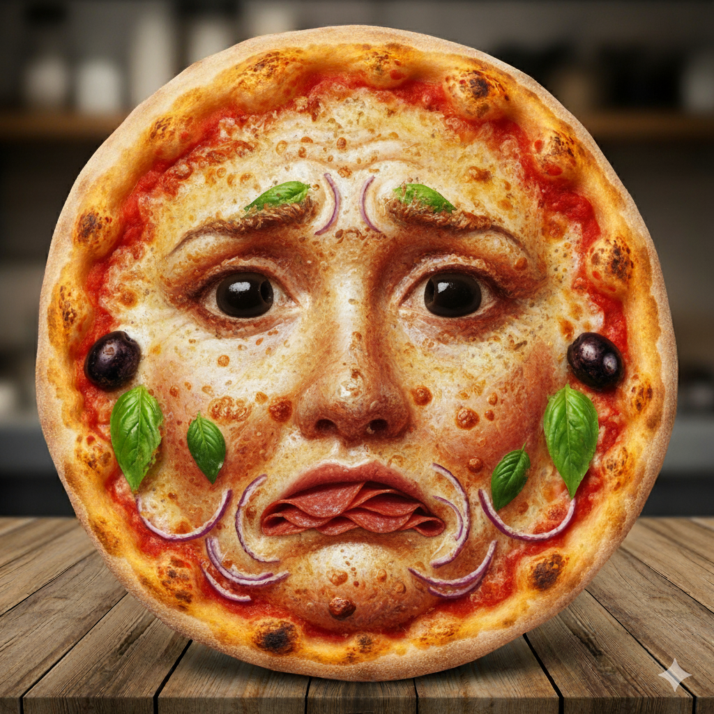 Je suis devenue une pizza