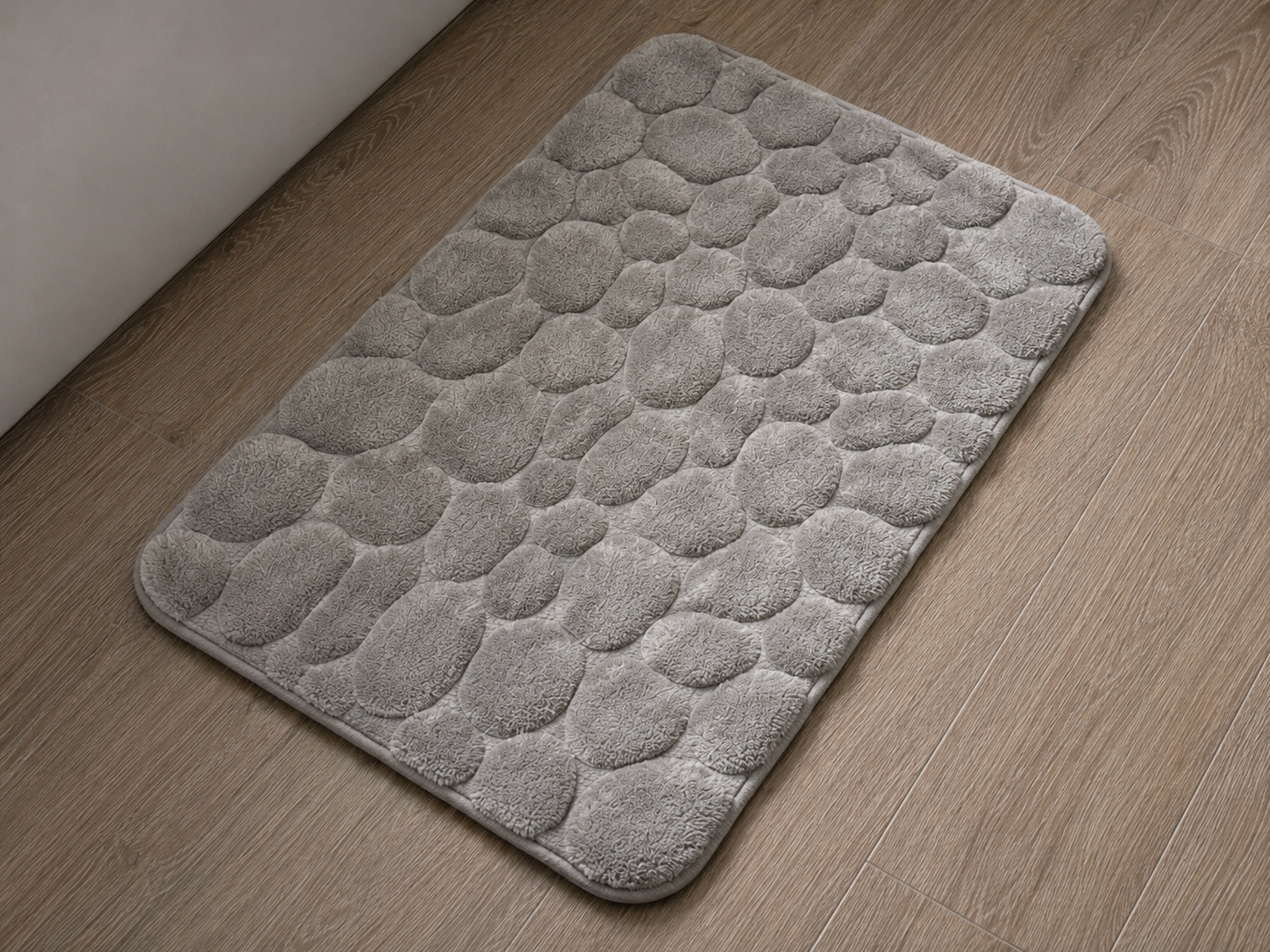 A VENDRE TAPIS DE BAIN mémoire de forme en mousse absorbant ASPECT GALETS